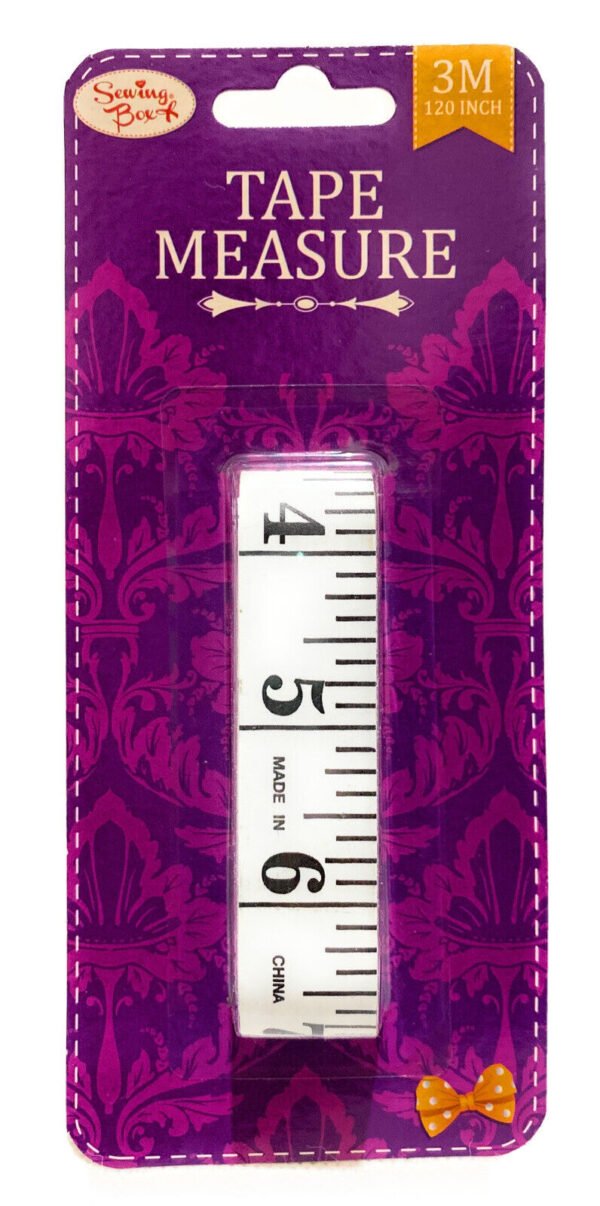 Sewing Box Tape Measure 3M long