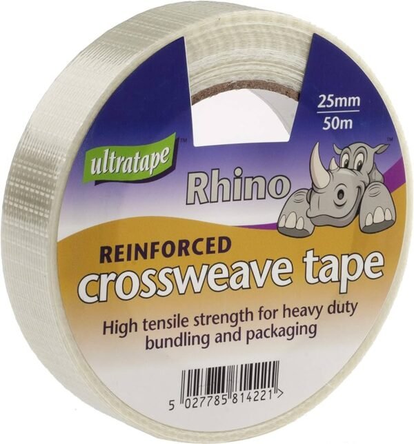 Tape Crossweave Tape 25mm x 50M